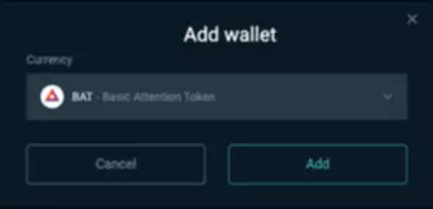 How do I create a new wallet?