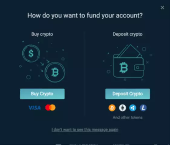 Purchasing crypto through Simplex