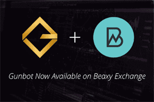 Beaxy Exchange Announces A Partnership With Gunbot, One of Crypto’s Most Trusted Trading Bots